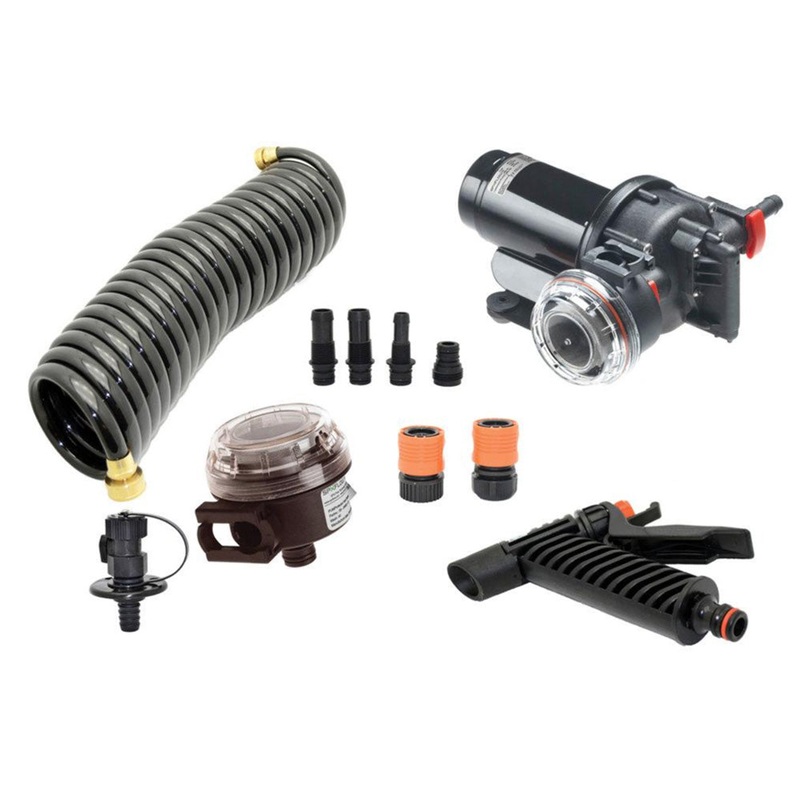 Johnson Pump Aqua Jet WD 3.5 GPM, 12V Pump Kit