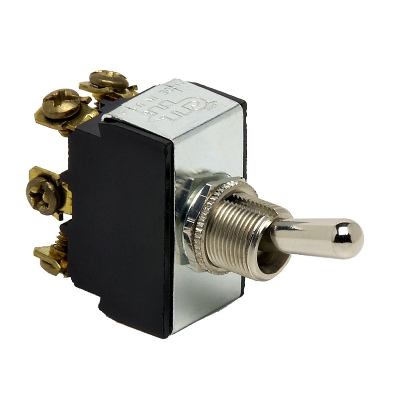 Cole Hersee Heavy Duty Toggle Switch DPDT (On)-Off-(On) 6 Screw