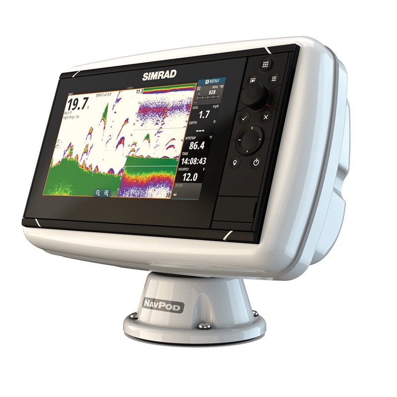 NavPod PowerPod Pre-Cut f/Simrad NSS9 evo & B&G Zeus 9