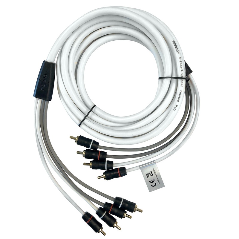 FUSION Standard RCA Cable - 4 Channel - 25'
