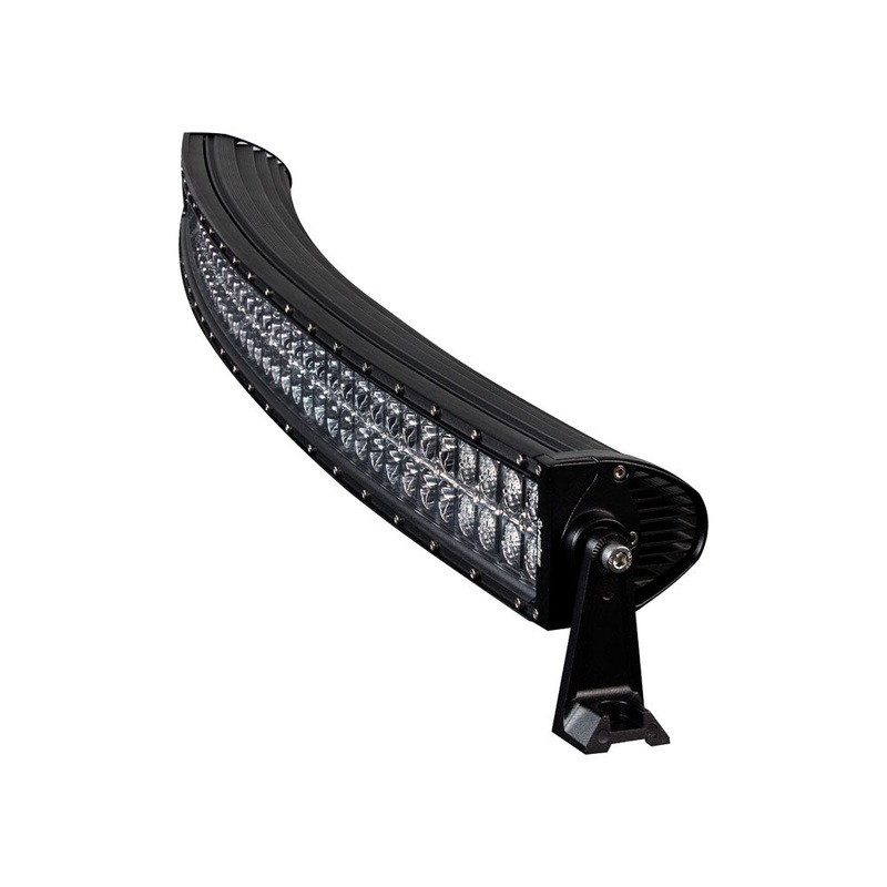 HEISE Dual Row Curved LED Light Bar - 30"