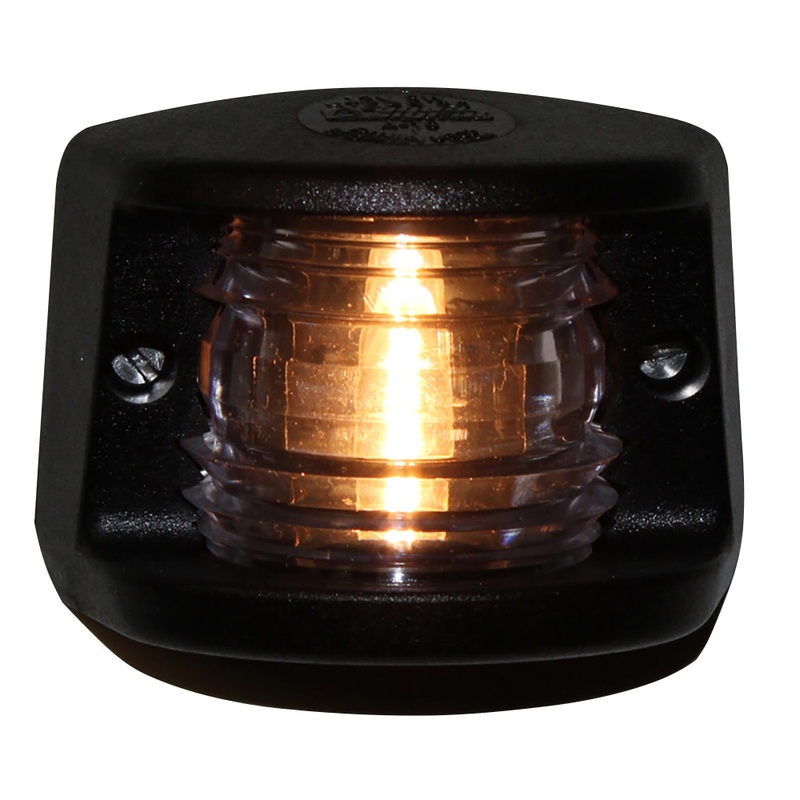 Aqua Signal Series 20 Stern Transom Mount Light - Black Housing