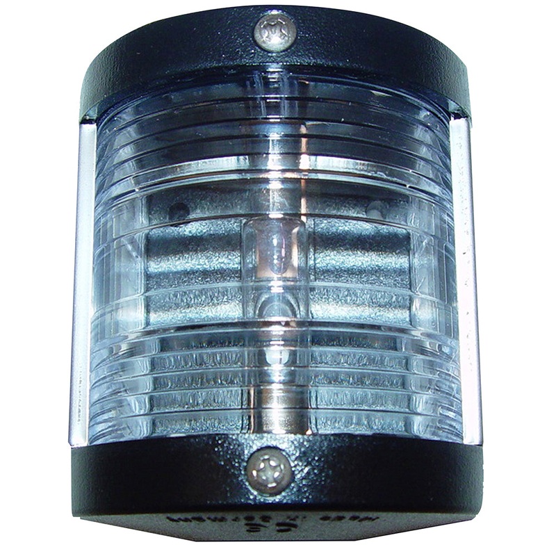 Aqua Signal Series 25 Stern Side Mount Light - Black Housing