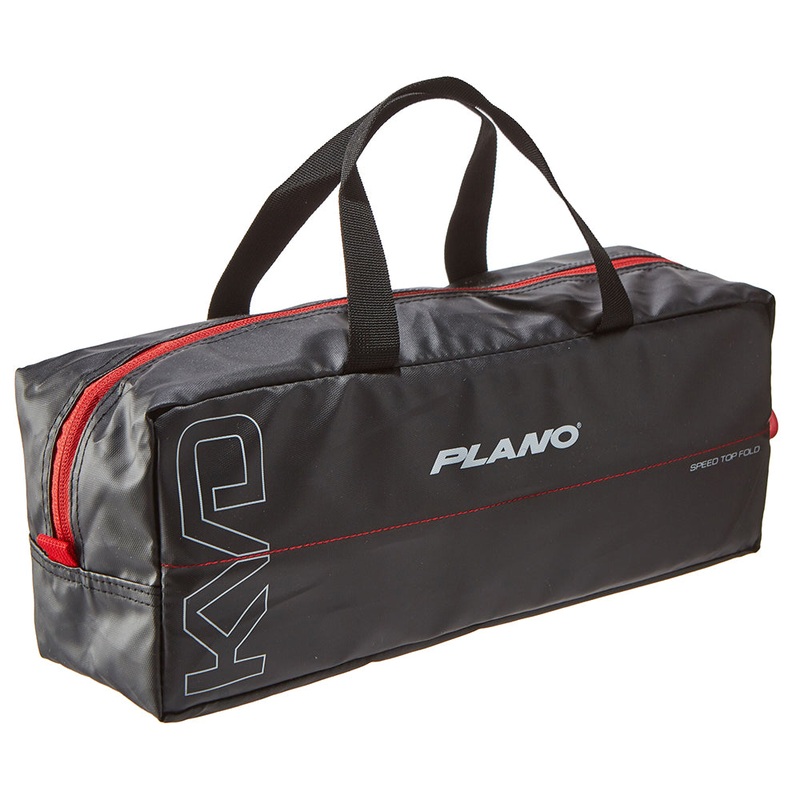 Plano KVD Wormfile Speedbag Large - Holds 40 Packs - Black/Grey/Red