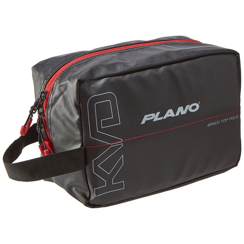 Plano KVD Wormfile Speedbag Small - Holds 20 Packs - Black/Grey/Red