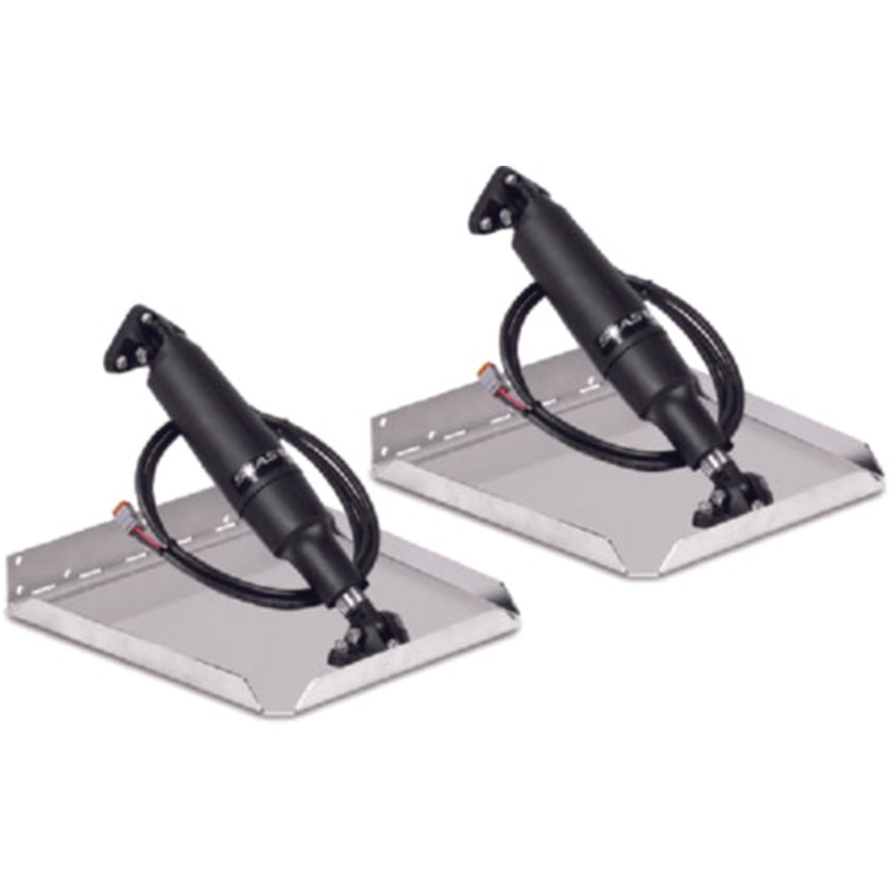 Seastar STT3205R Dometic STT3205R Seastar Trim Tab System, Edge Mount w/Dial Controller, 9" x 12"