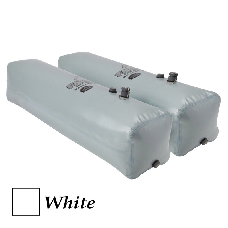 FATSAC Side Sac Ballast Bag - Pair - 260lbs Each - White
