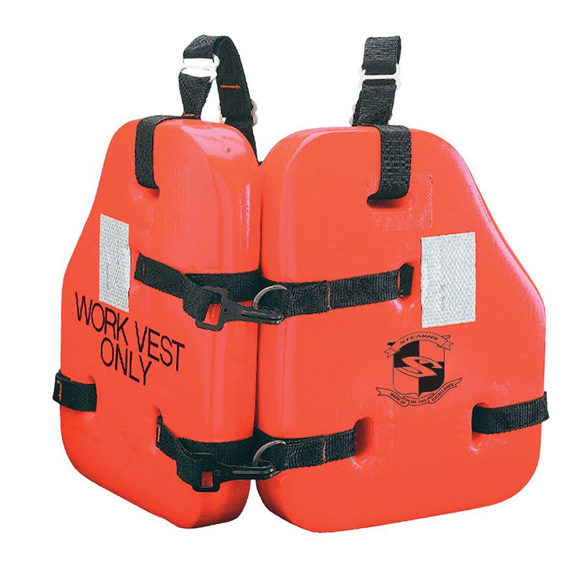 Stearns Force II Life Vest - Orange - Oversize