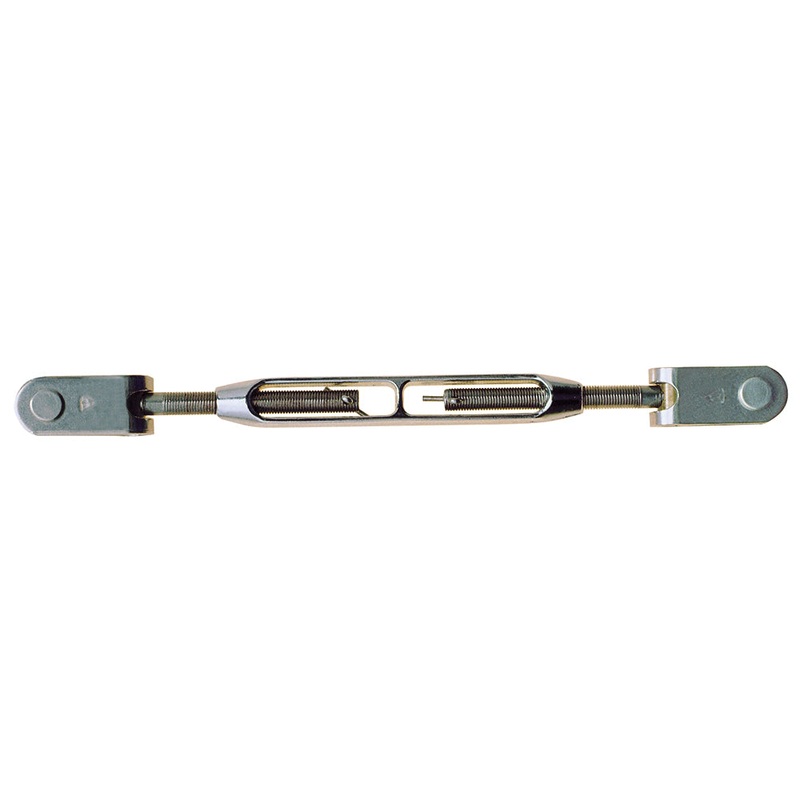 C. Sherman Johnson T-Style Jaw/Jaw Open Body Turnbuckle - 3/8-24 Thread