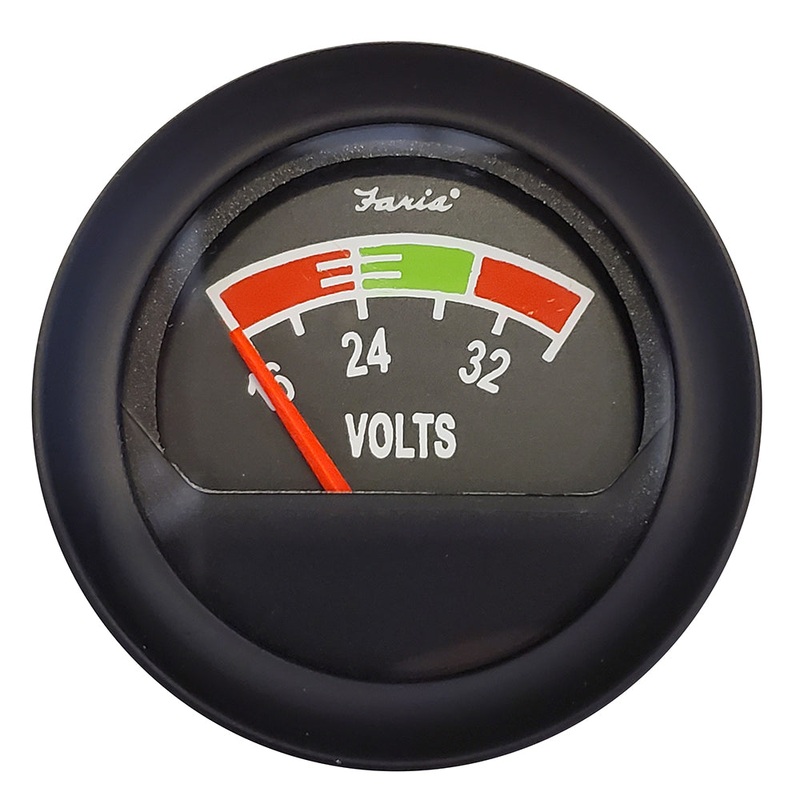 Faria 2" Voltmeter (16-36V)