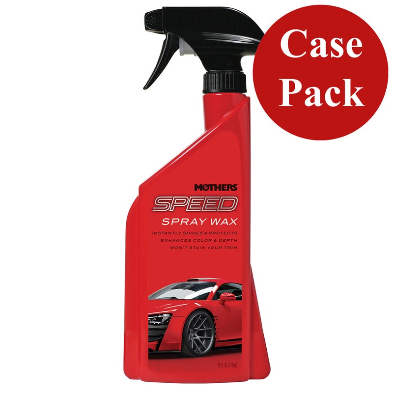 Mothers Speed Spray Wax - 24oz *Case of 6*