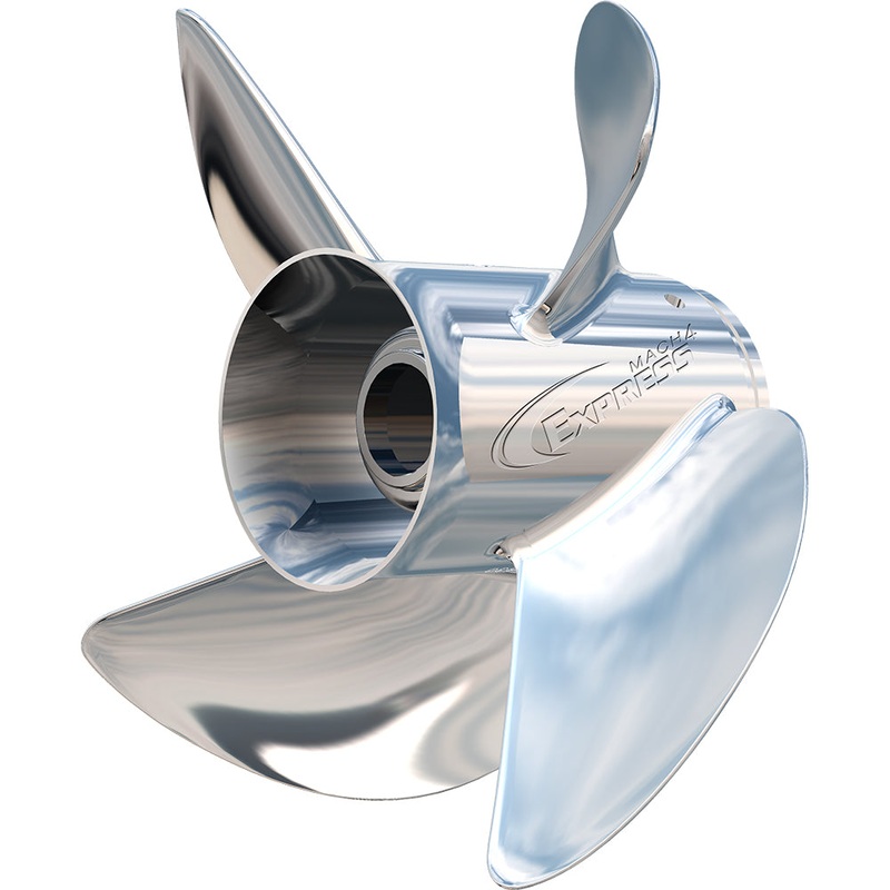 Turning Point Express Mach4 - Left Hand - Stainless Steel Propeller - EX-1423-4L - 4-Blade - 14" x 23 Pitch