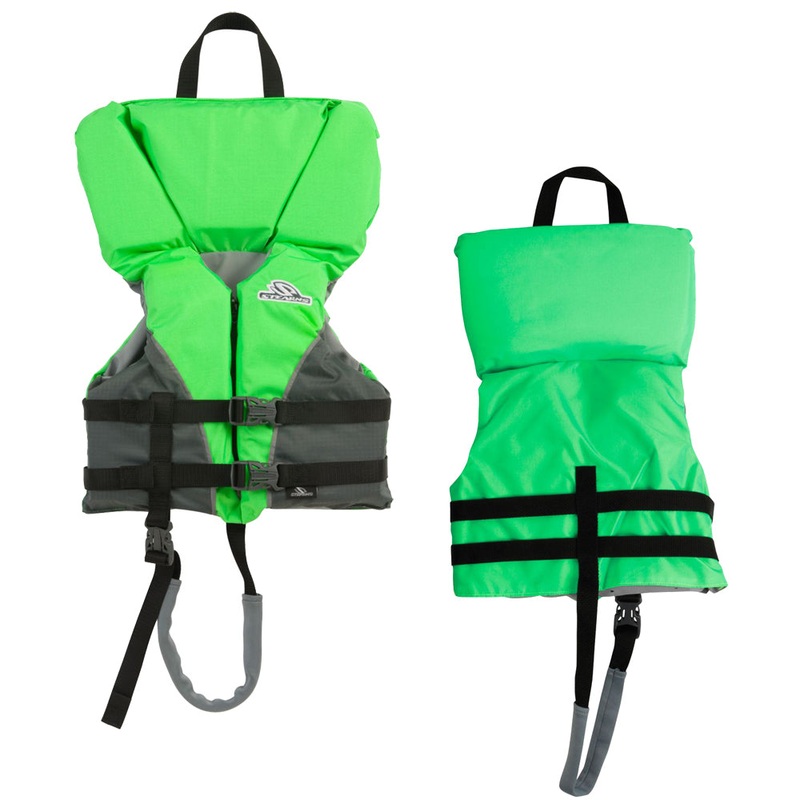 Stearns Heads-Up Child Nylon Vest Life Jacket - 30-50lbs - Green