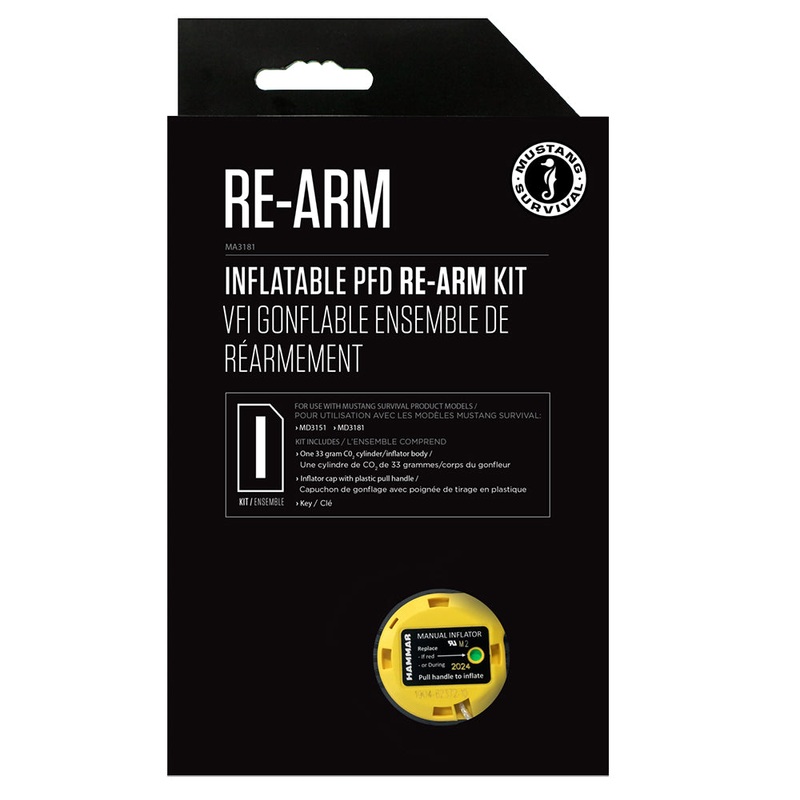 Mustang Re-Arm Kit I - 33g Hammar Manual f/Pilot 38