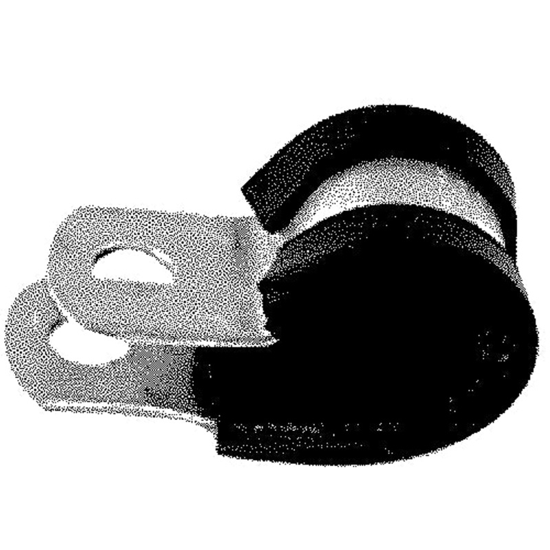 Perko 0163DP4ALU 3/8 Single Line Clips 10/Bg
