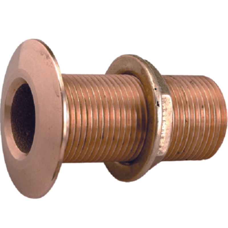 Perko 0322010PLB 2-1/2" Bronze Thru Hull w/Nut