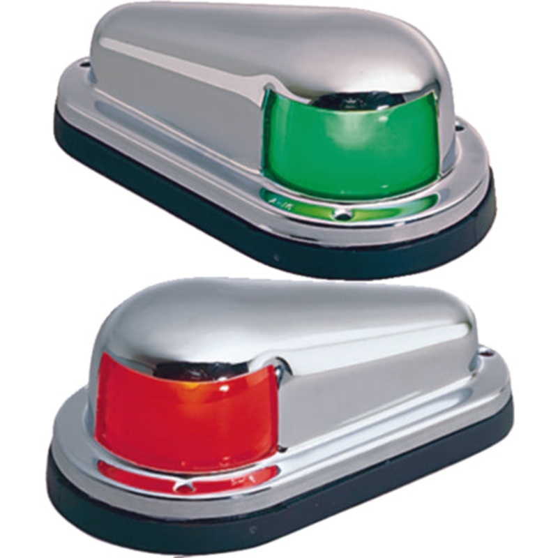 Perko 0915DP0CHR 12V Horiz Mt Side Lts 1 Pr/Cd