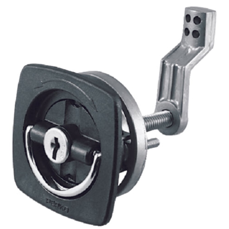 Perko 0931DP2BLK 2-1/2X2-1/2 Black Flush Lock