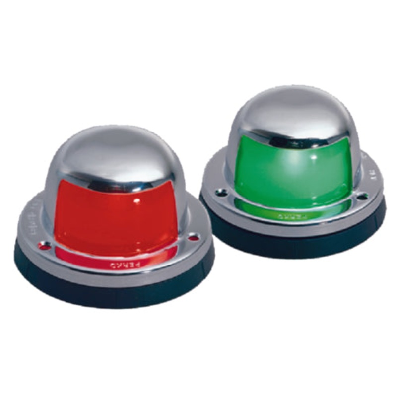 Perko 0963DP0CHR 12V Hori Mount Sidelights Pr