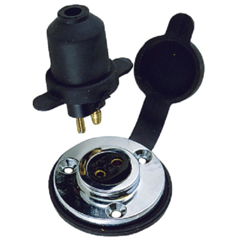 Perko 1189DP0CHR Chrome Plated Brass Watertight Deck Connection
