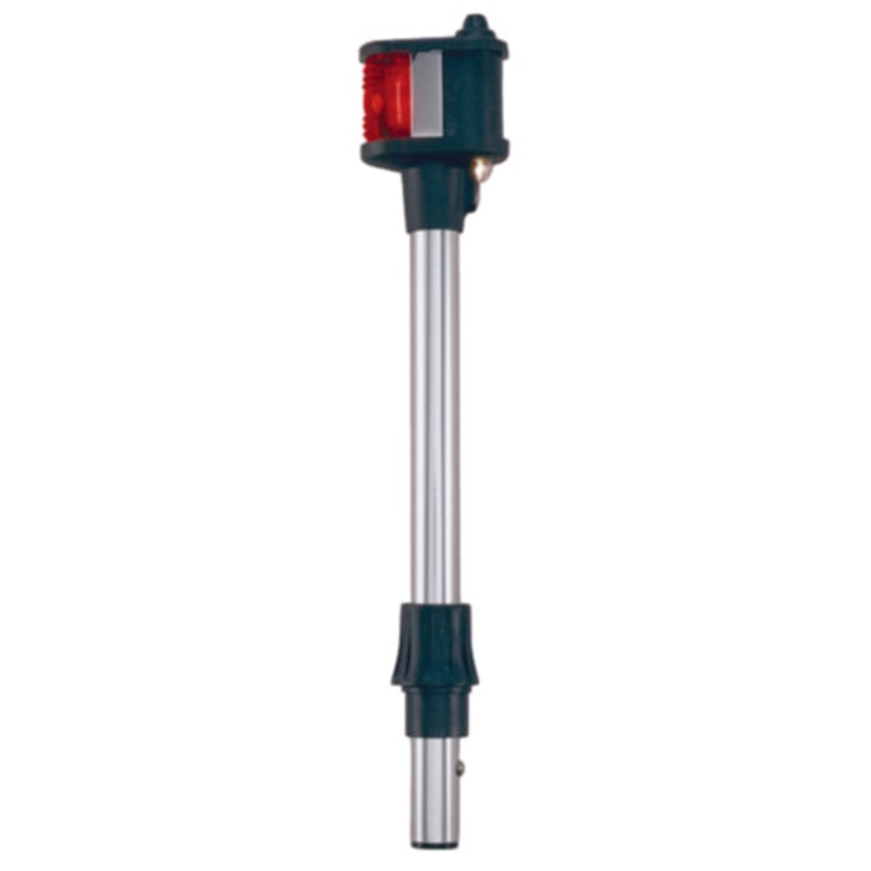 Perko 1211DP2CHR 12-1/2" Removable Bi-Color Light With Utility Light, 0 Degree Rake