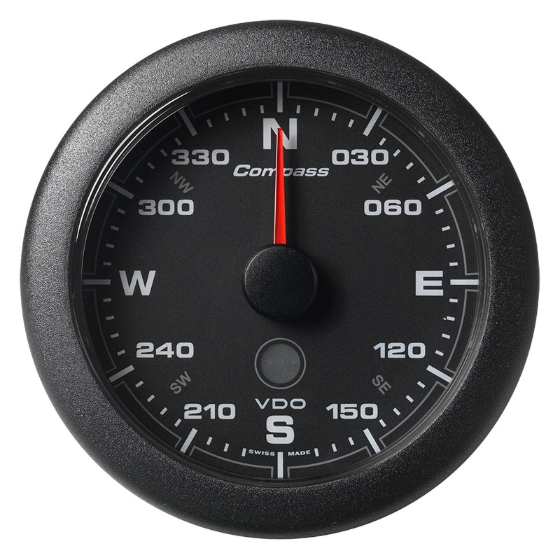 Veratron 3-3/8" (85MM) OceanLink Compass - 360 - Black Dial & Bezel