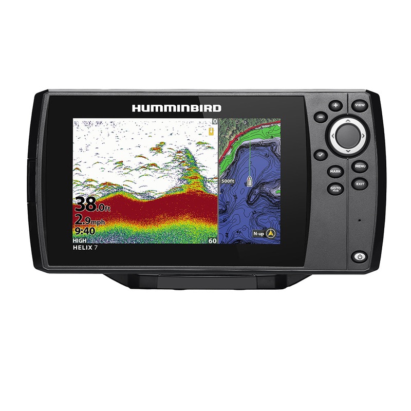 Humminbird HELIX 7 CHIRP Fishfinder/GPS Combo G3 w/Transom Mount Transducer