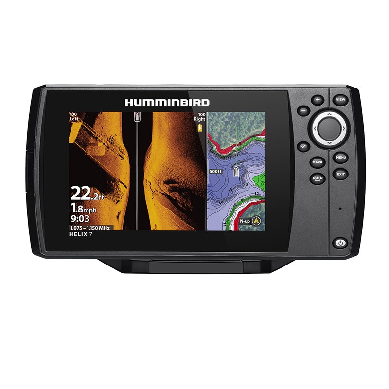 Humminbird HELIX 7 CHIRP MEGA SI Fishfinder/GPS Combo G3 w/Transom Mount Transducer