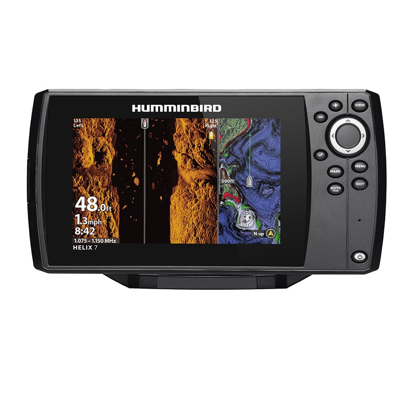 Humminbird HELIX 7 CHIRP MEGA SI Fishfinder/GPS Combo G3N w/Transom Mount Transducer
