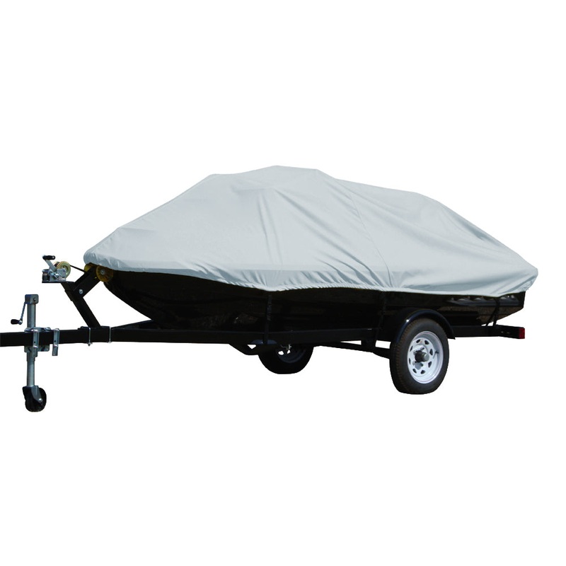 Carver Performance Poly-Guard Styled-to-Fit Cover f/2 Seater Personal Watercrafts 108" X 45" X 41" - Grey