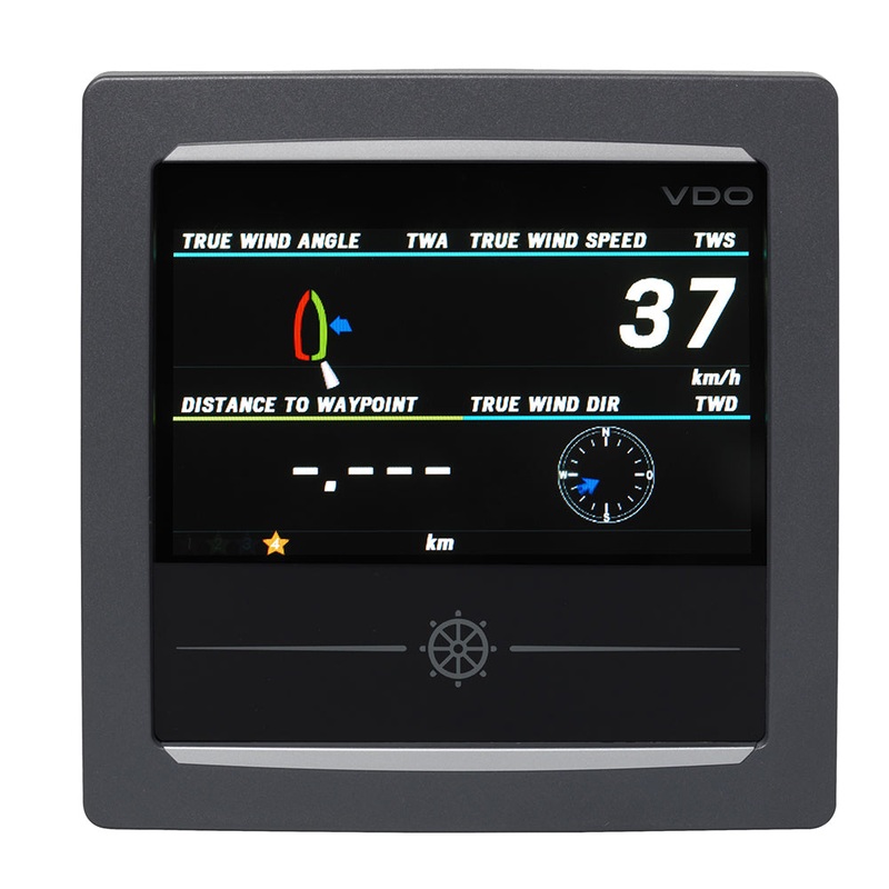 Veratron 4.3" AcquaLink Multifunction TFT Display - 12/24V - 480 x 272 Resolution - Black