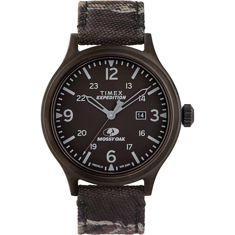 Timex x Mossy Oak Standard - XL 43mm Case - Dark Camouflage
