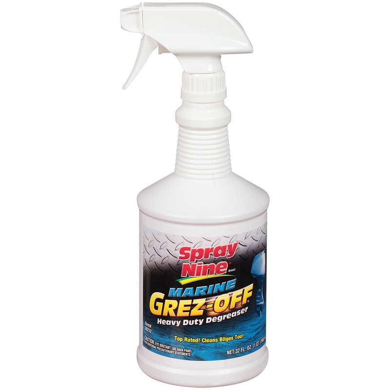 Spray Nine Marine Grez-Off Heavy Duty Degreaser - 32oz Round Bottle