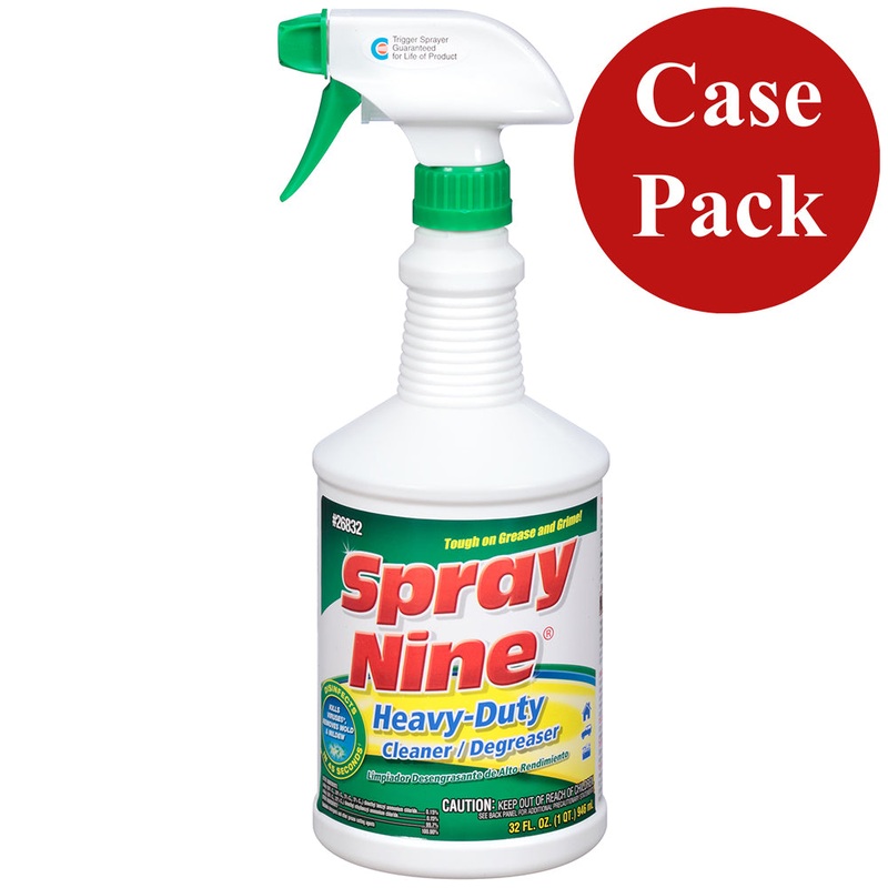Spray Nine Tough Task Cleaner & Disinfectant - 32oz Round Bottle *12-Pack