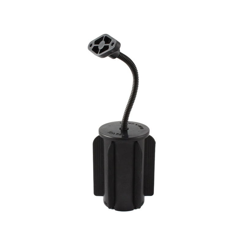 RAM Mount RAM-A-CAN II Universal Cup Holder Mount w/ 6" Flex Arm