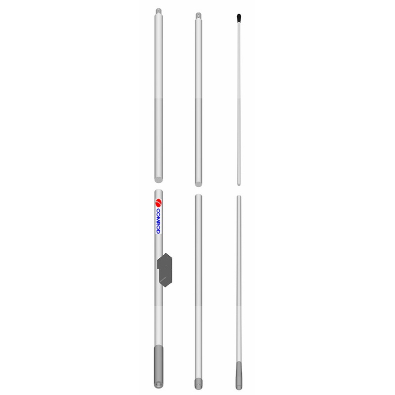 Comrod Commerical AT73-M3 3-Piece Mast Mount SSB Antenna