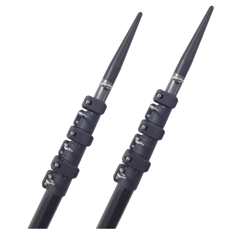 Lee's 18' Telescopic Carbon Fiber Outrigger Poles f/1-1/2" ID Holders