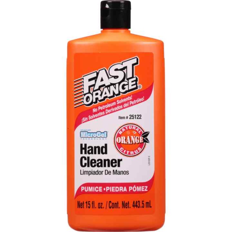 Permatex Fast Orange Fine Pumice Lotion Hand Cleaner - 15oz