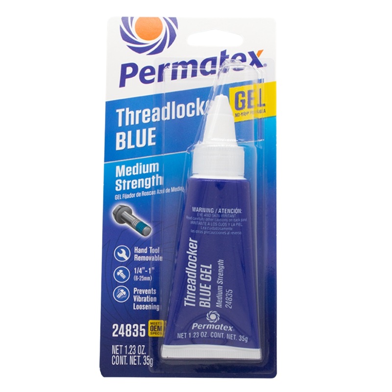 Permatex Medium Strength Threadlocker BLUE Gel - 35g