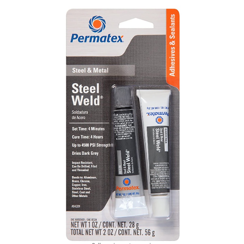 Permatex - Steel Weld Epoxy - GREY - 1oz