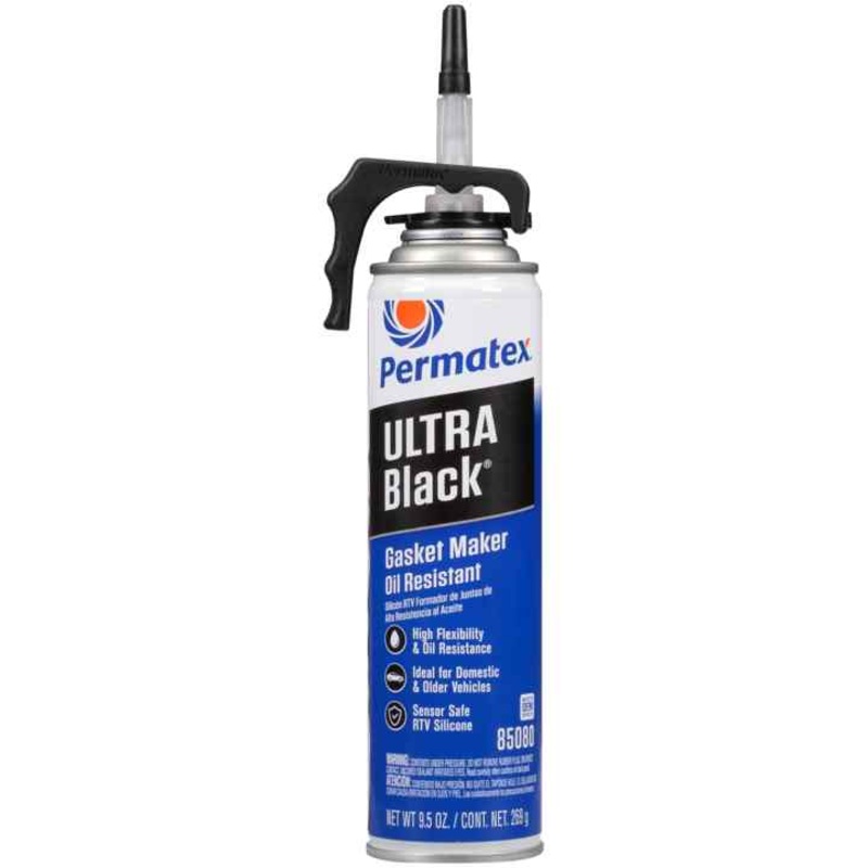 Permatex Ultra Black Maximum Oil Resistance RTV Silicone Gasket Maker - 9.5oz