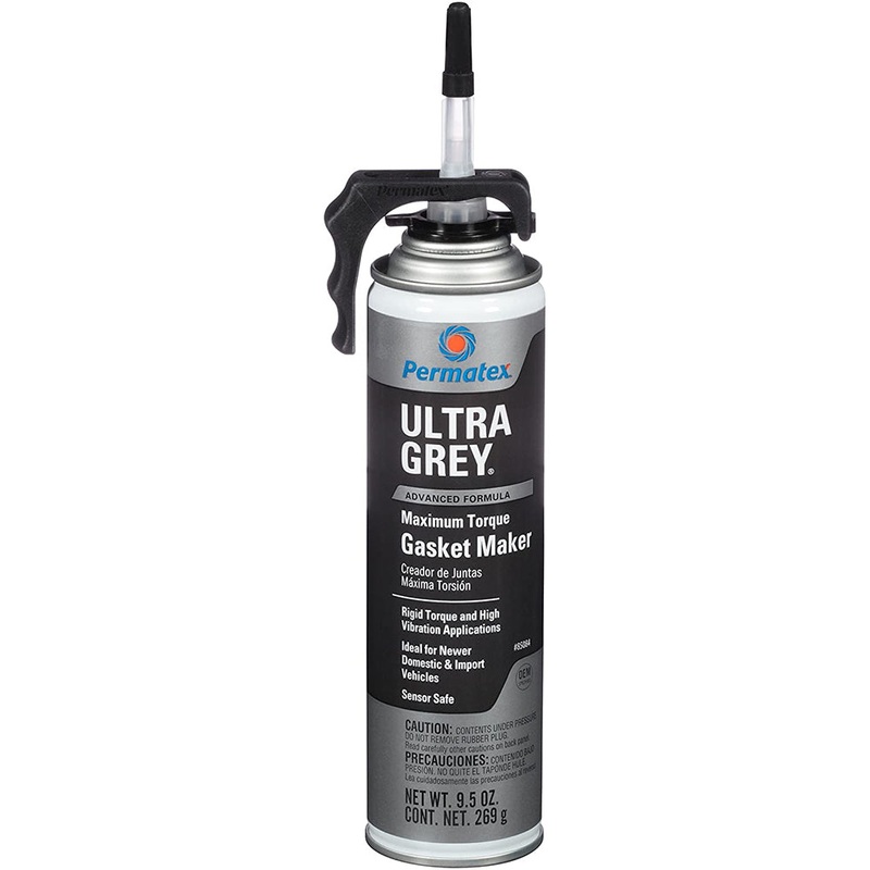 Permatex Ultra Grey Rigid High-Torque RTV Silicone Gasket Maker - 9.5oz