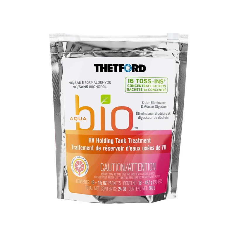 Thetford AquaBio - 16 Toss-Ins Concentrate Packets