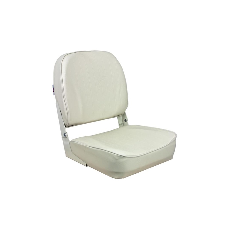 Springfield Economy Folding Seat - White