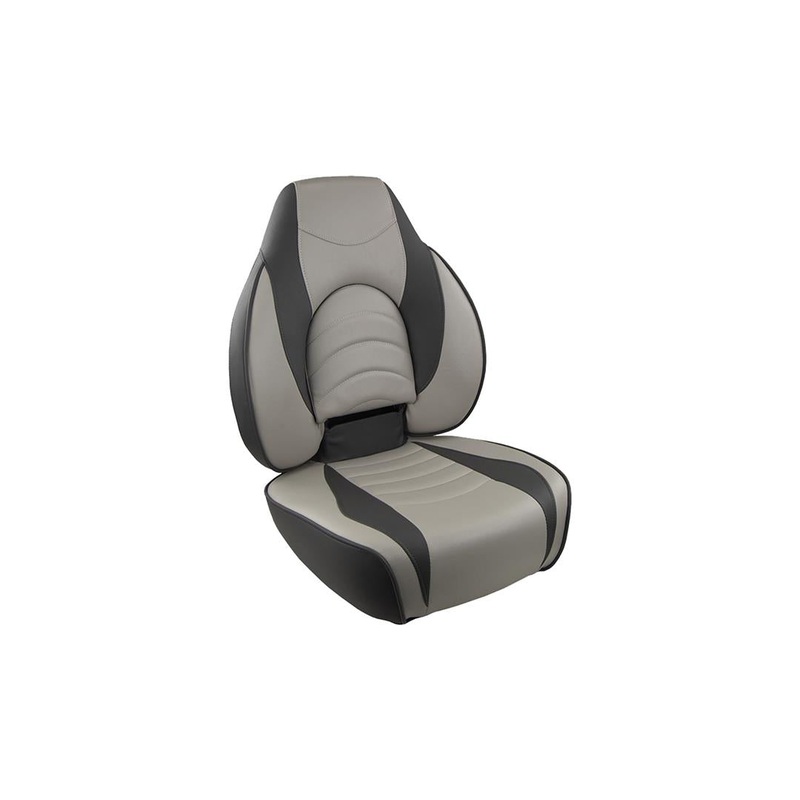 Springfield Fish Pro High Back Folding Seat - Charcoal/Grey