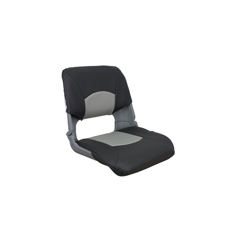 Springfield Skipper Standard Folding Seat - Grey/Charcoal