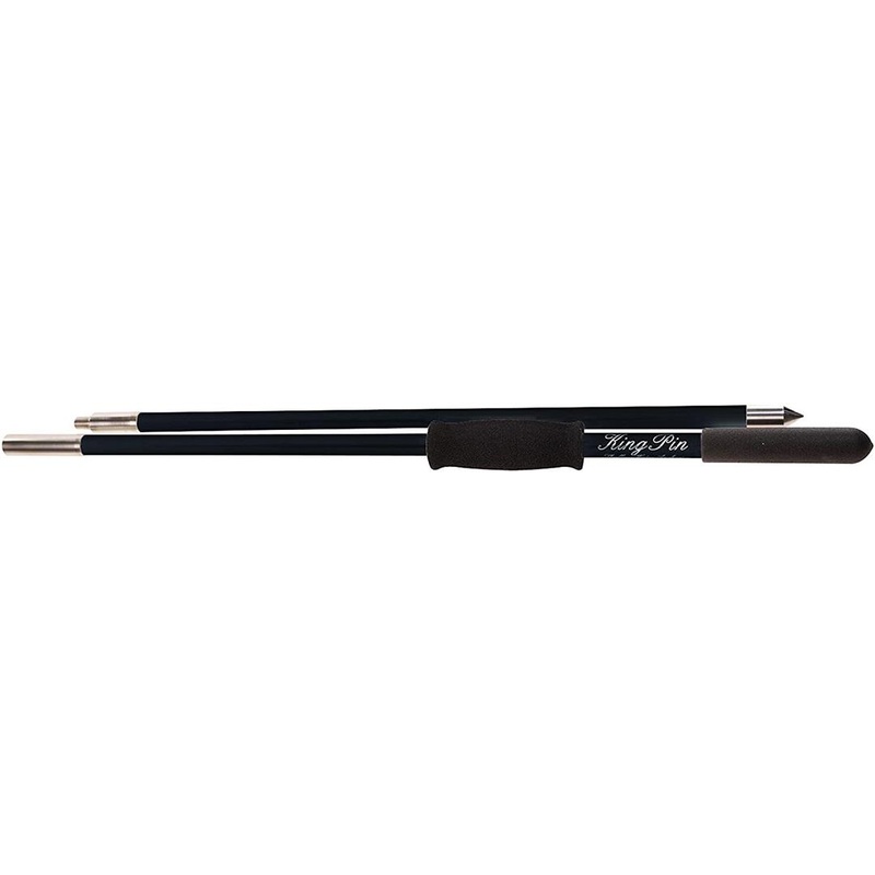 Panther 10' King Pin Anchor Pole - 2-Piece - Black