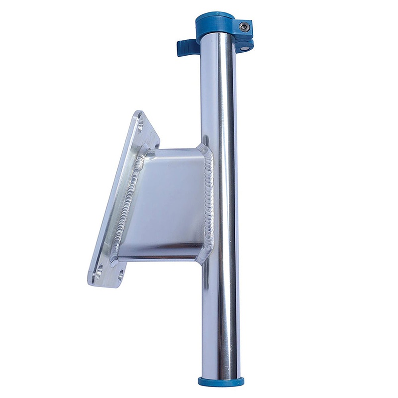 Panther 2.5" Set Back Transom Mount Bracket - Clear - Anodized