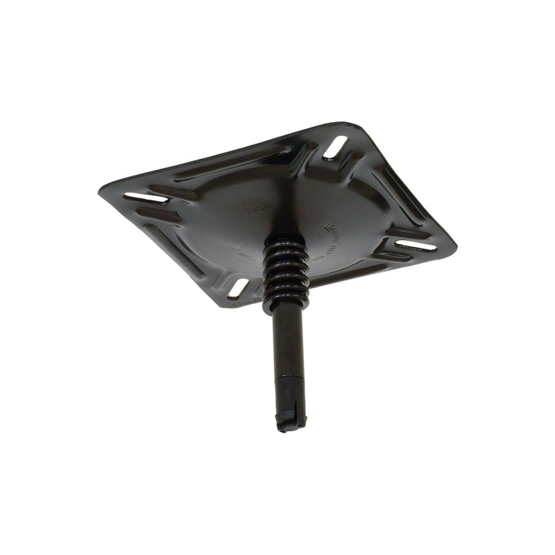 Springfield KingPin 7" x 7" Seat Mount w/Spring - E-Coat Finish