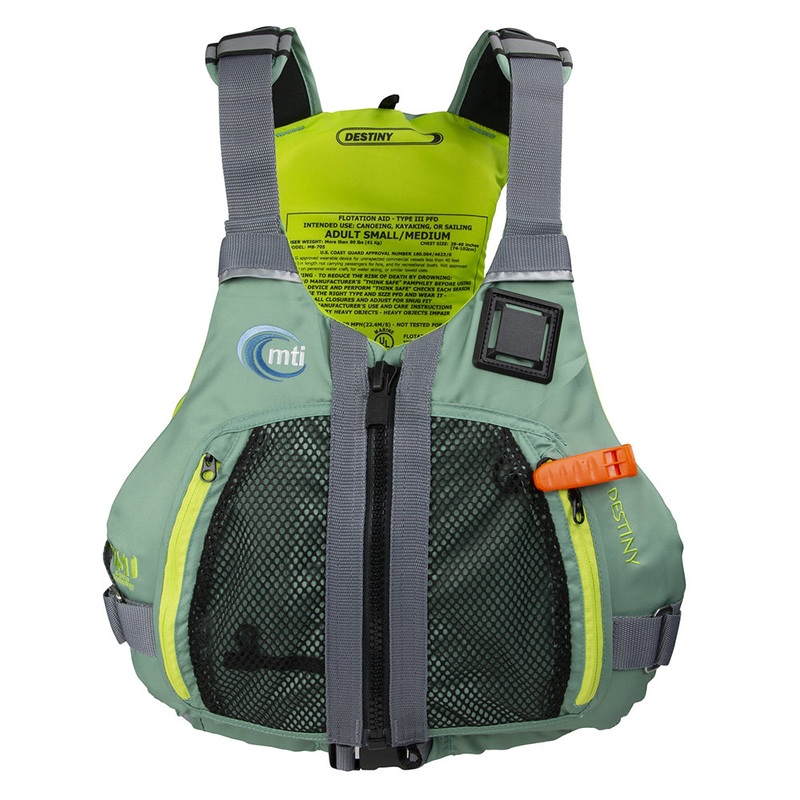 MTI Destiny Women's Life Jacket - Sage Green - Large/X-Large